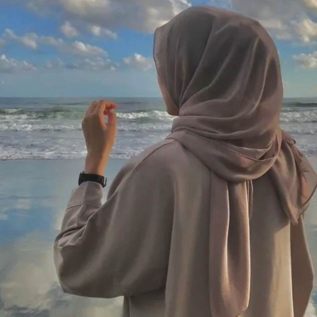 Girl Single Whatsapp DP Hijab