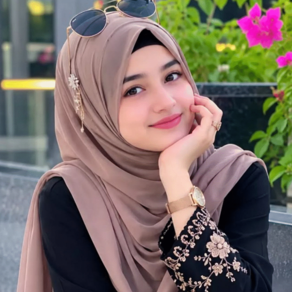 Girl Single Whatsapp DP Hijab