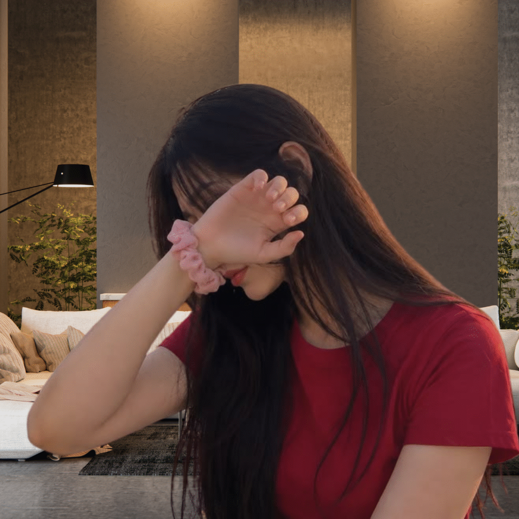 Stylish Hidden DP Instagram Girl