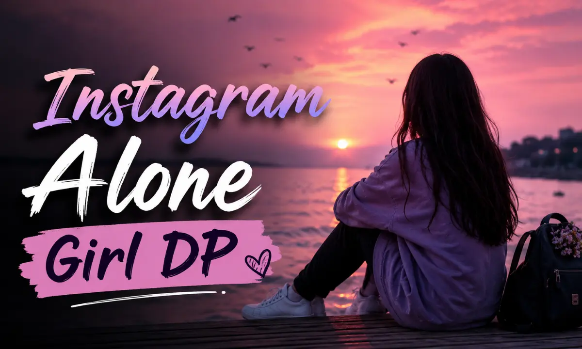 Instagram Alone Girl DP