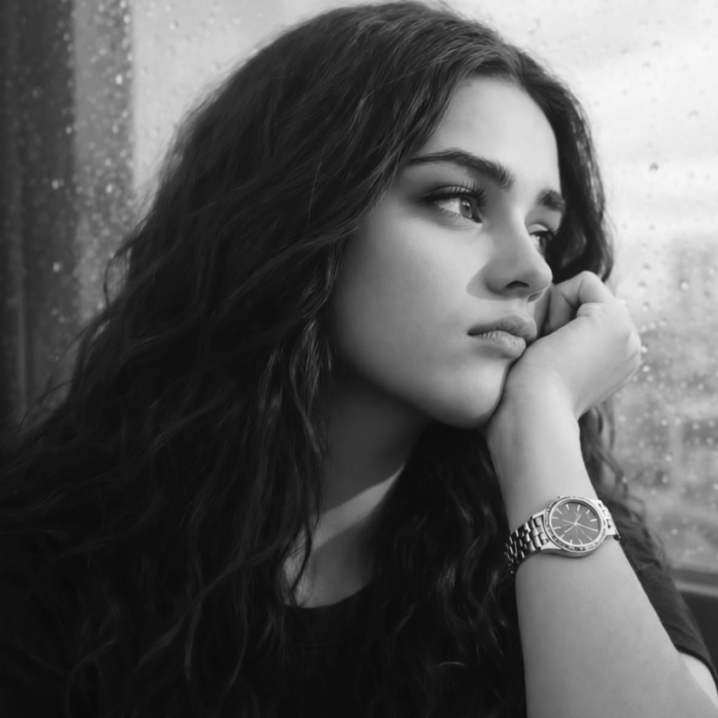Girl Pic Silent Black Dp For Whatsapp