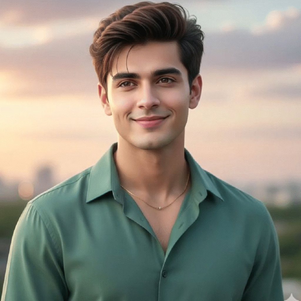 Sad Smile Cute Boy DP