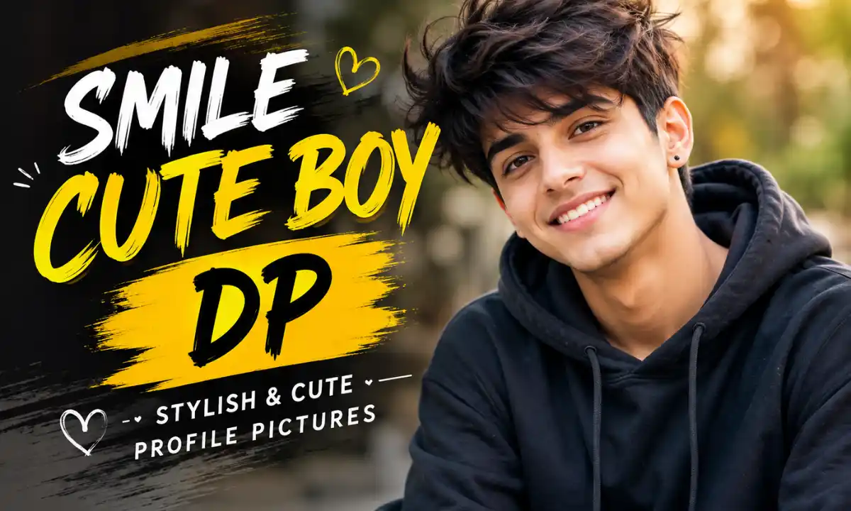 Smile Cute Boy DP