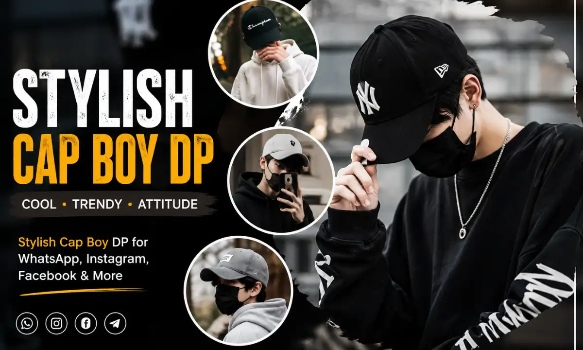 Stylish Cap Boy DP
