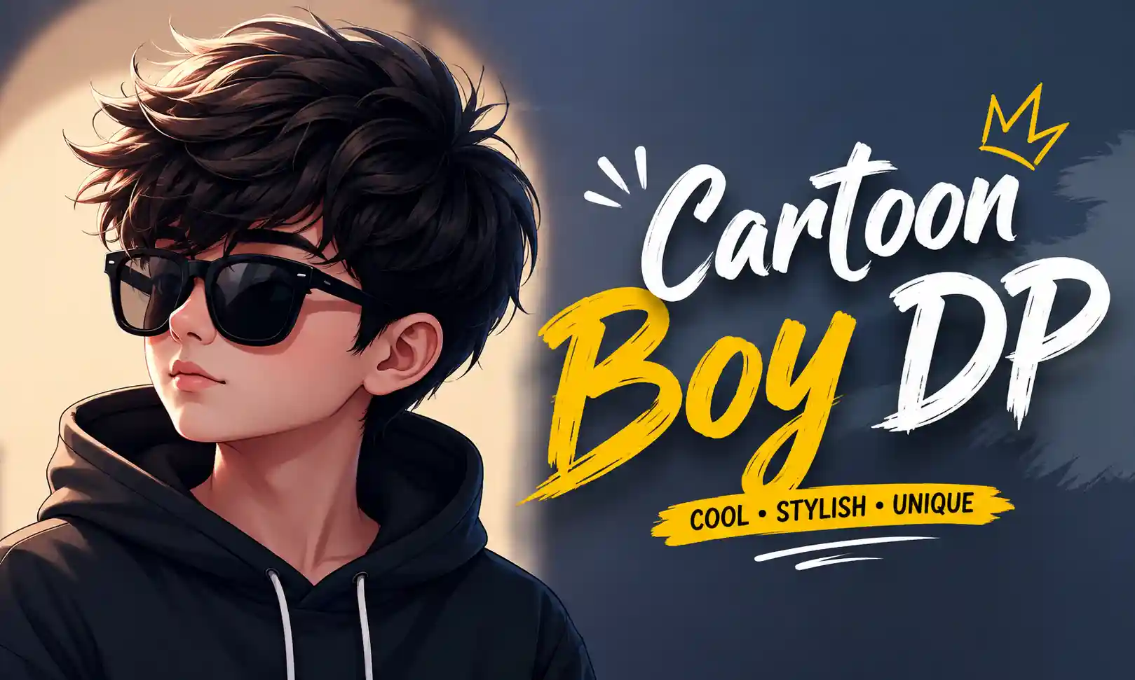 cartoon boy dp