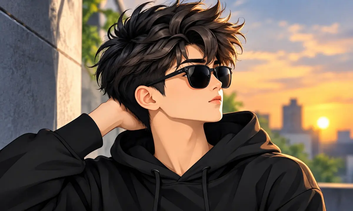 Hair Cartoon Boy DP