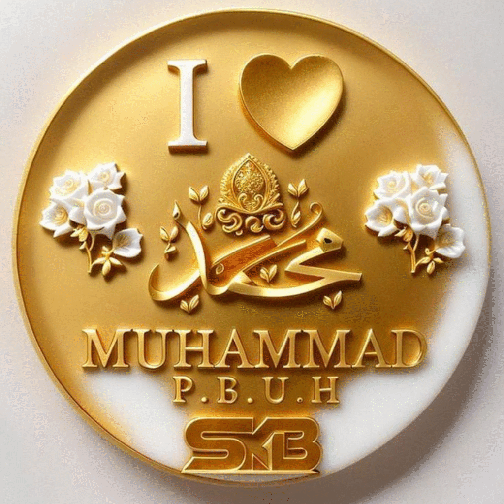 I Love Muhammad Dp Photo