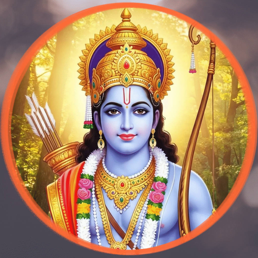 HD Lord Ram Logo DP Collection