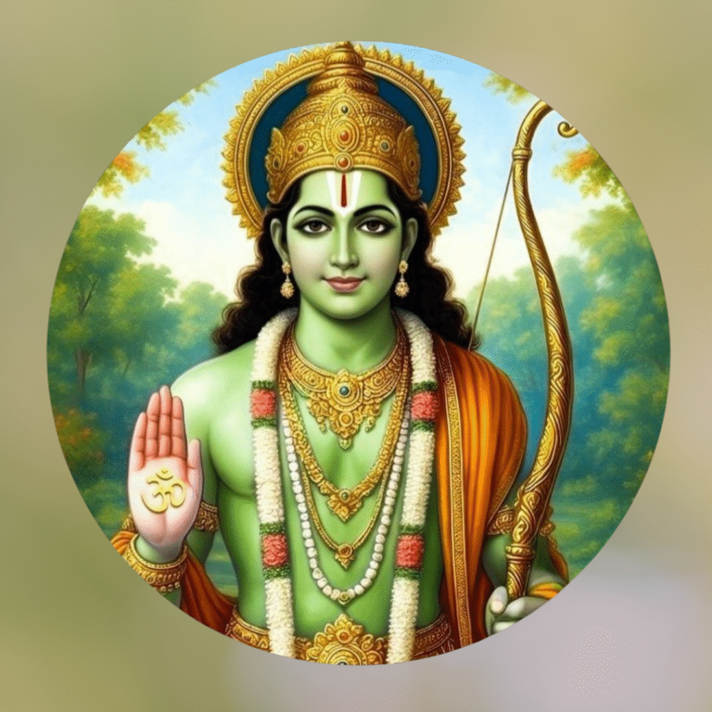 Stylish and Devotional Logo Ram DP