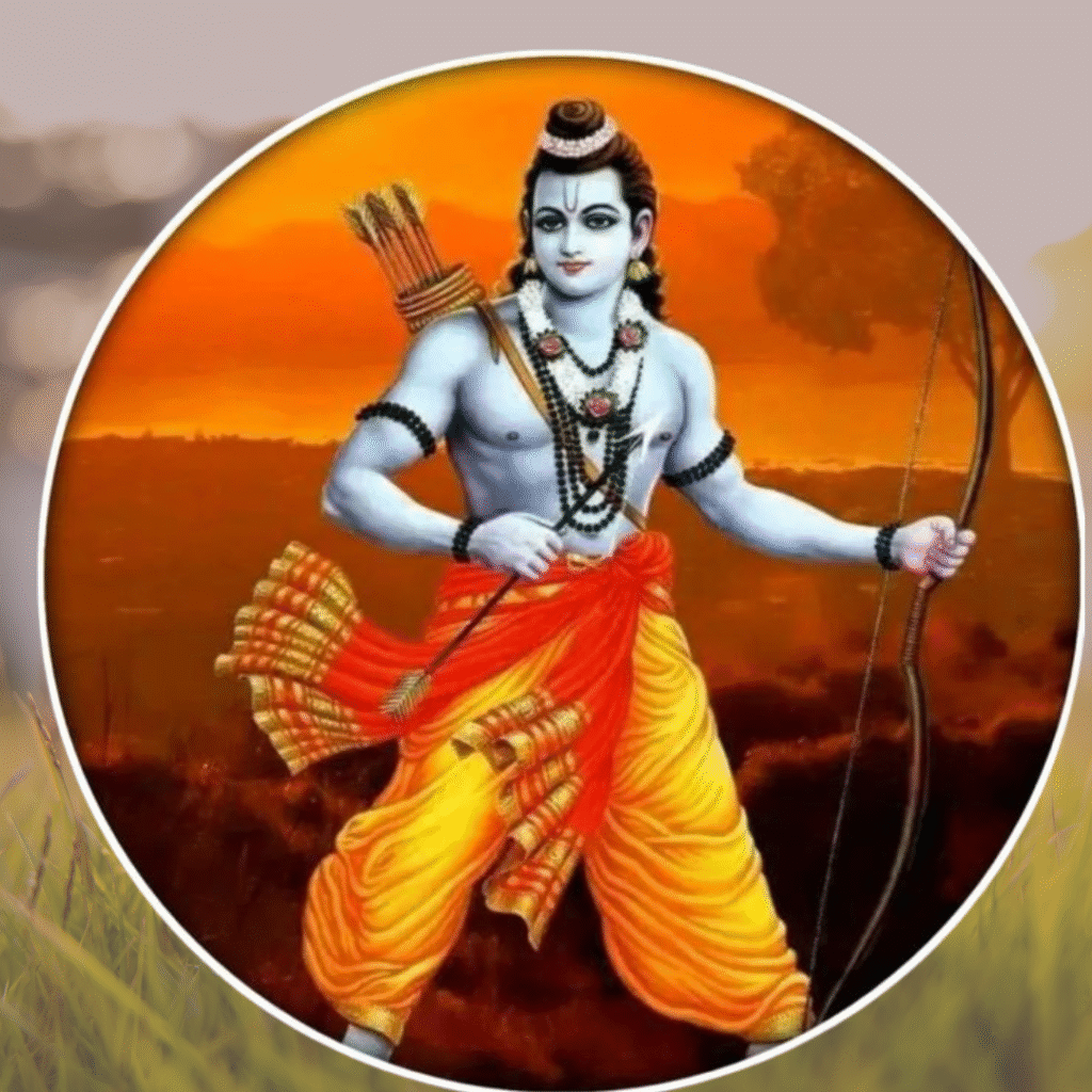 Stylish and Devotional Logo Ram DP