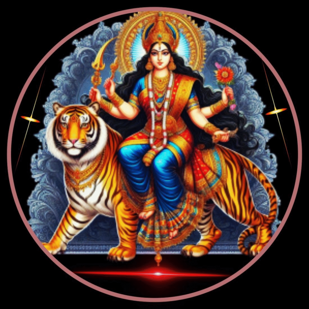 Cute Durga Maa Dp