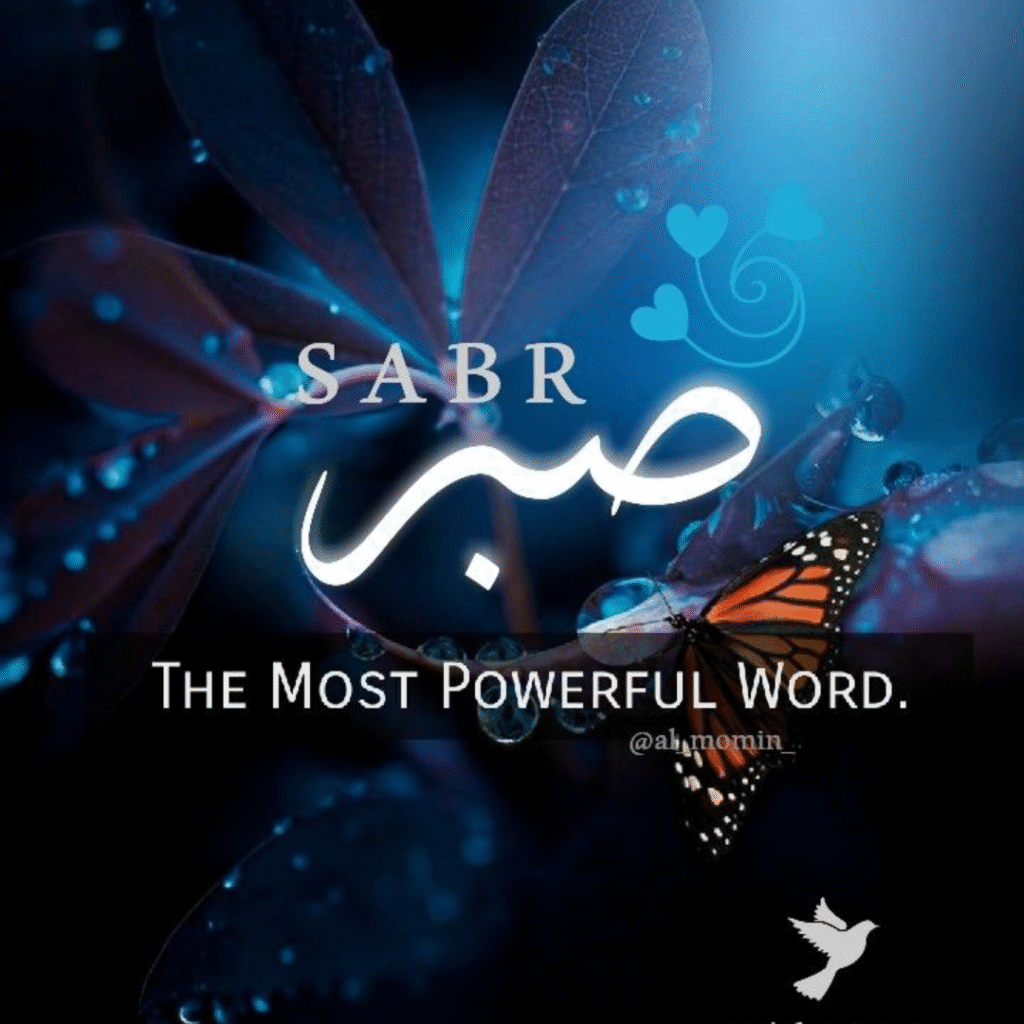 Sabr Dp For Whatsapp
