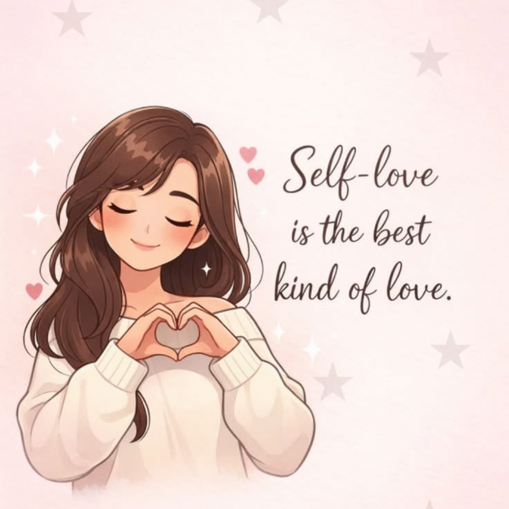 Self Love DP Girl