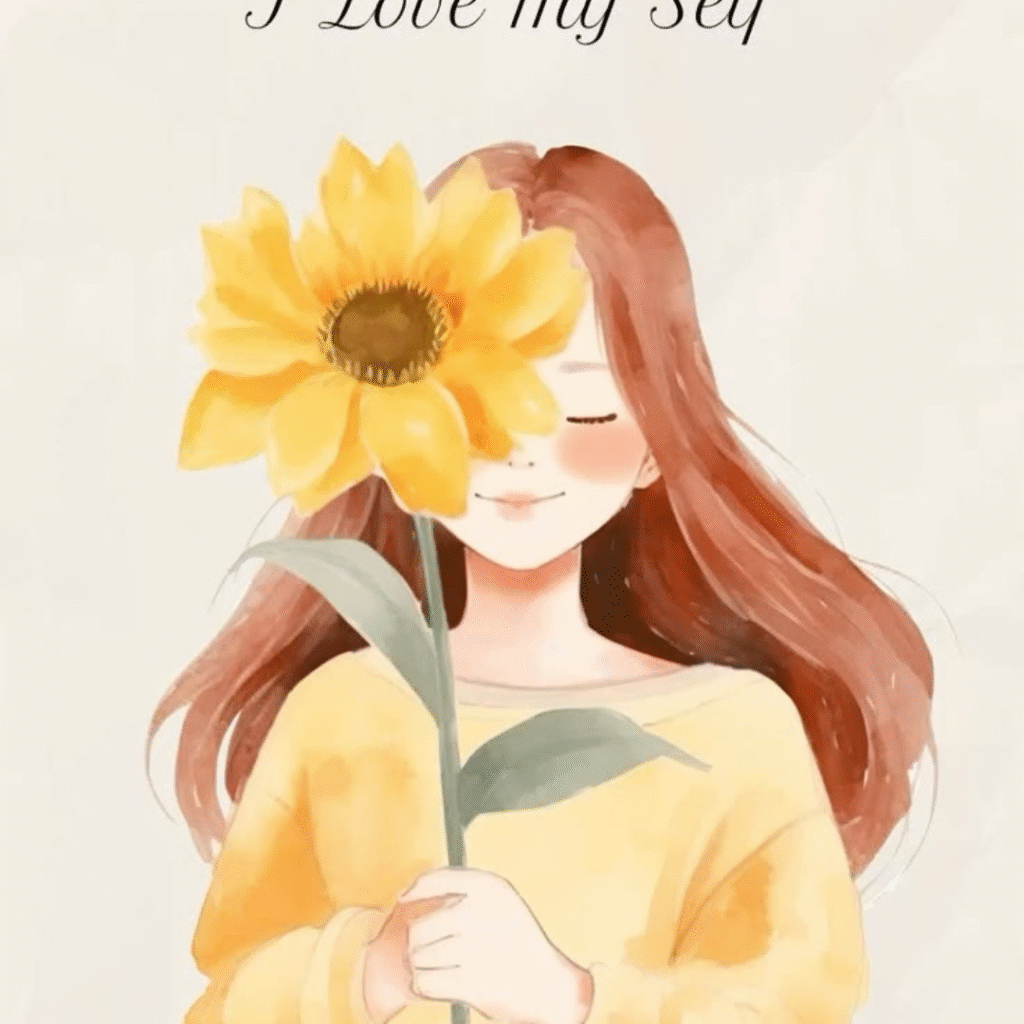 Self Love DP Girl