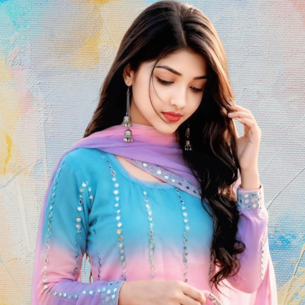 Modern Stylish DP for Girls