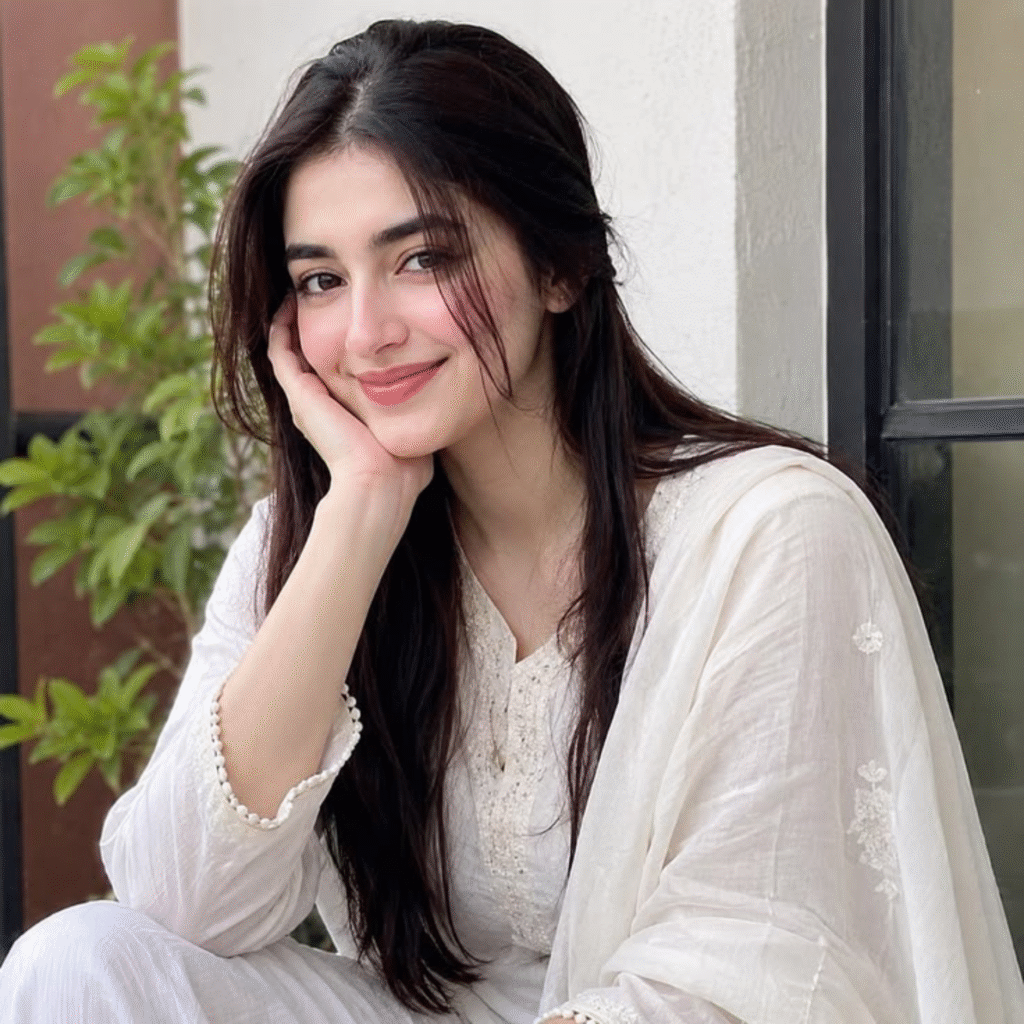 Modern Stylish DP for Girls