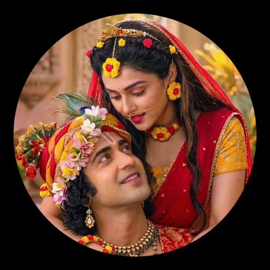 True Love Radha Krishna DP 