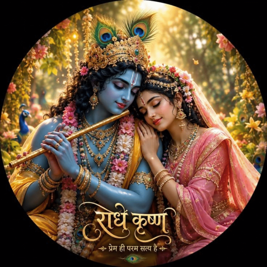 True Love Radha Krishna DP 