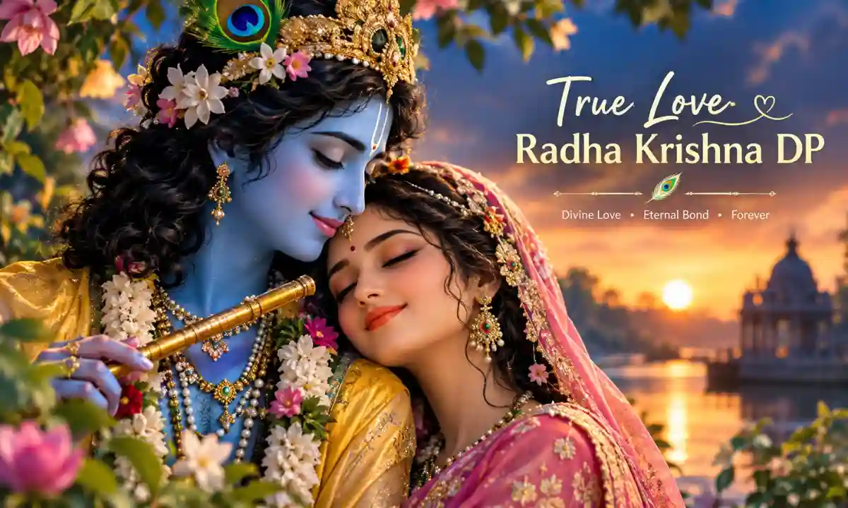 True Love Radha Krishna DP