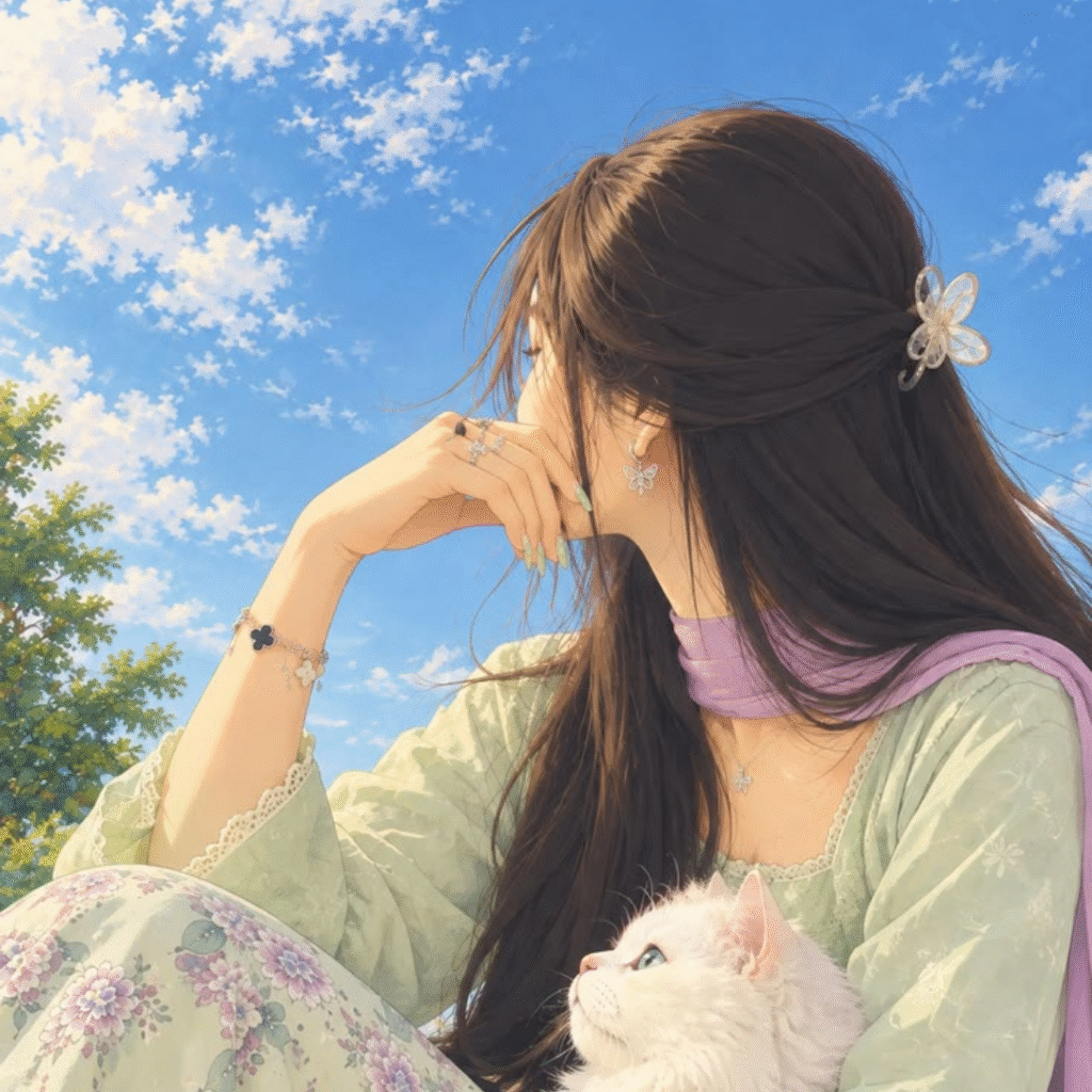 Whatsapp Wallpaper DP Girl