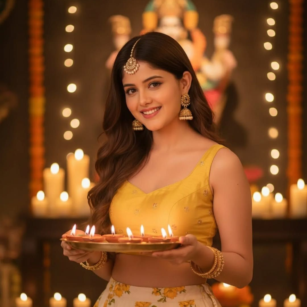 Diwali Dp Girl