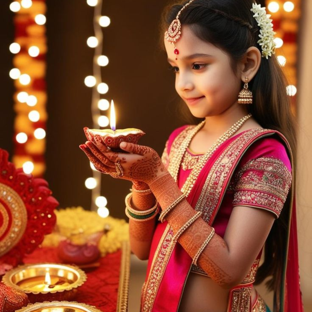Diwali Dp Girl