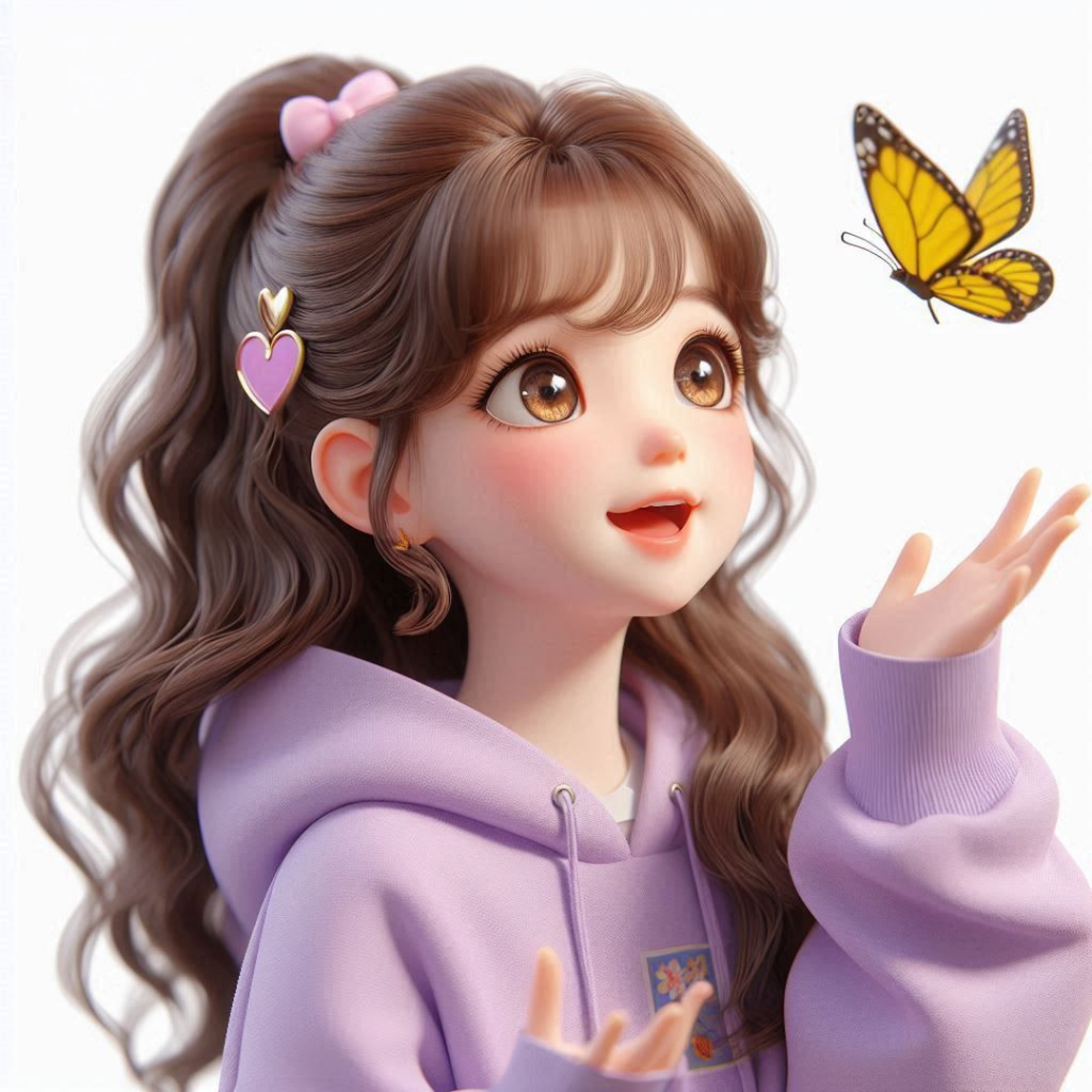 Cute Doll Girl DP