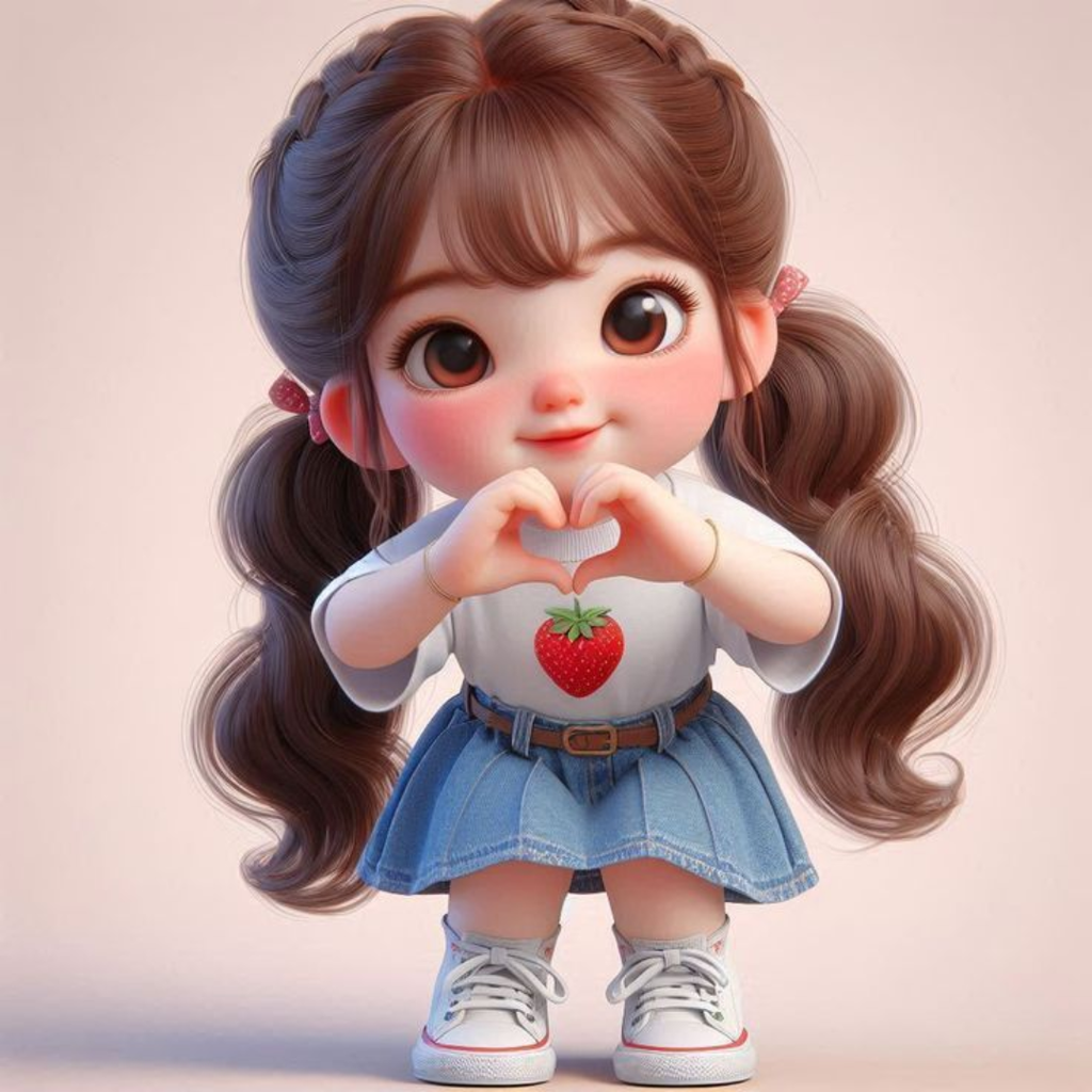 Cute Doll Girl DP