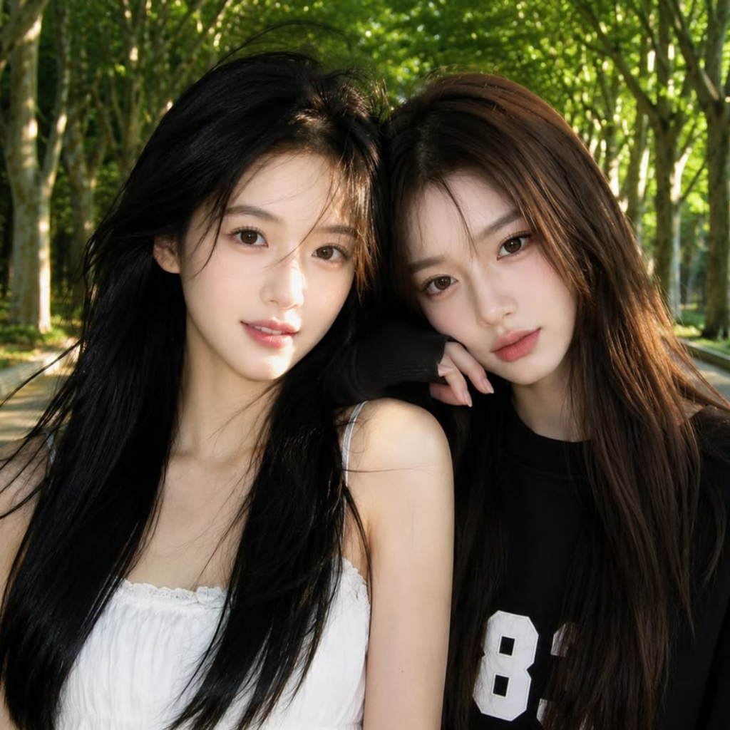 Girl Couple Duet DP