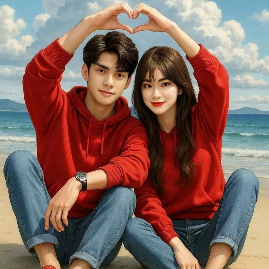 Boy Girl Couple Duet DP