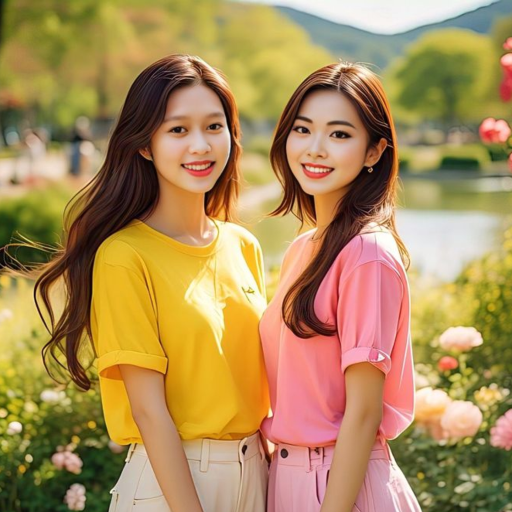 Profile Girl Couple Duet DP