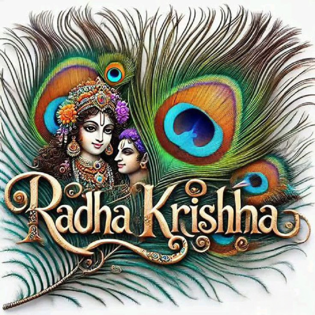 Krishna Radha Mor Pankh DP