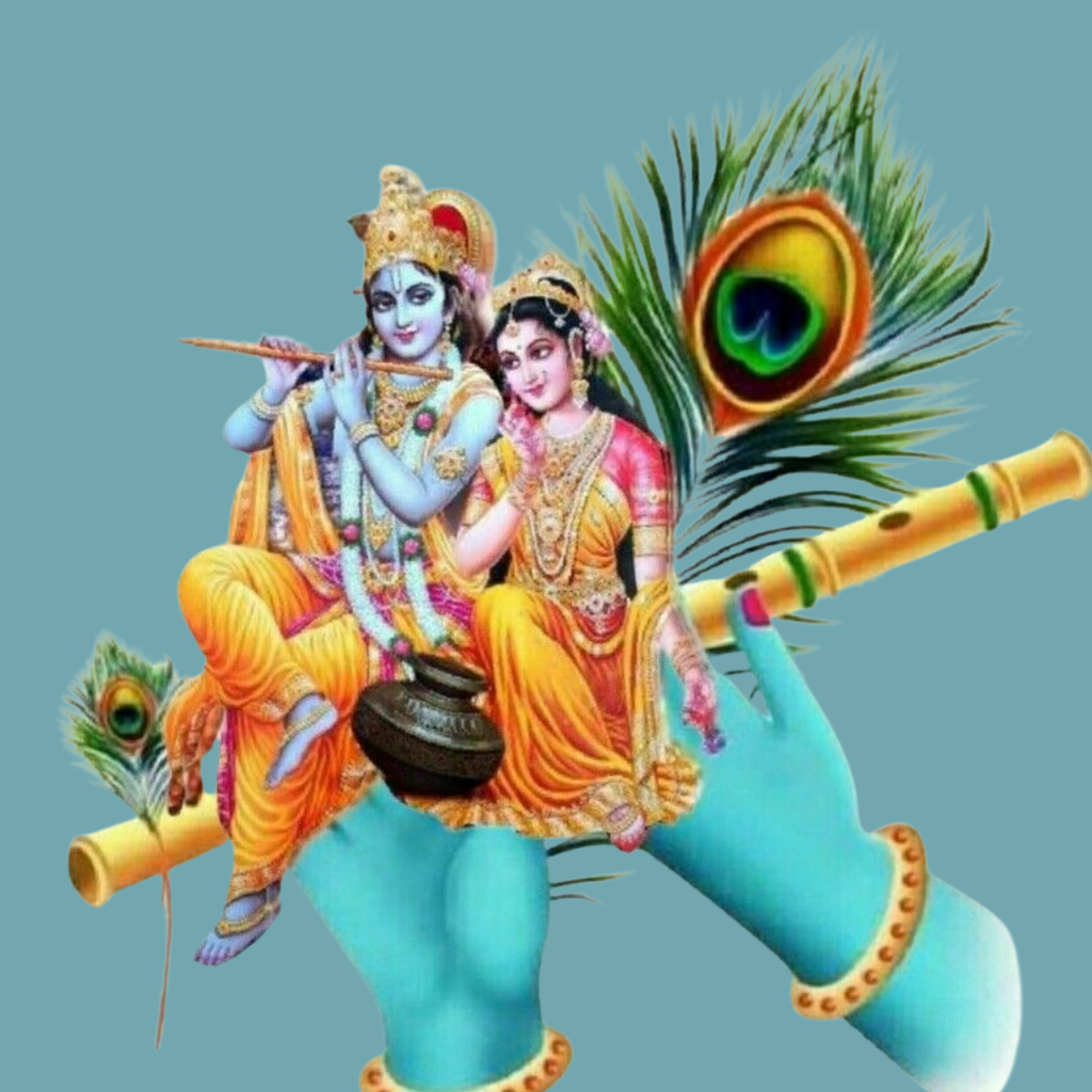 Krishna Radha Mor Pankh DP