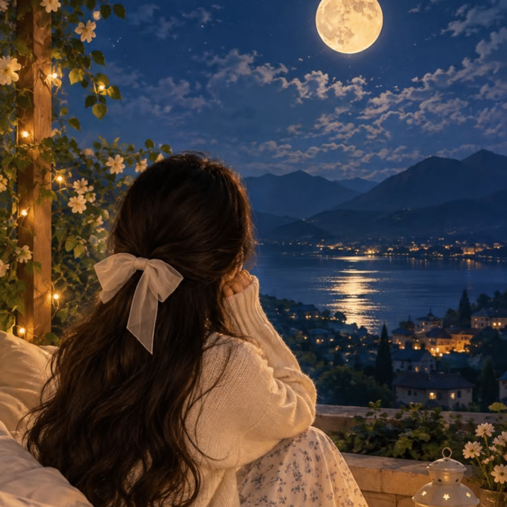 Night Moon Girl DP