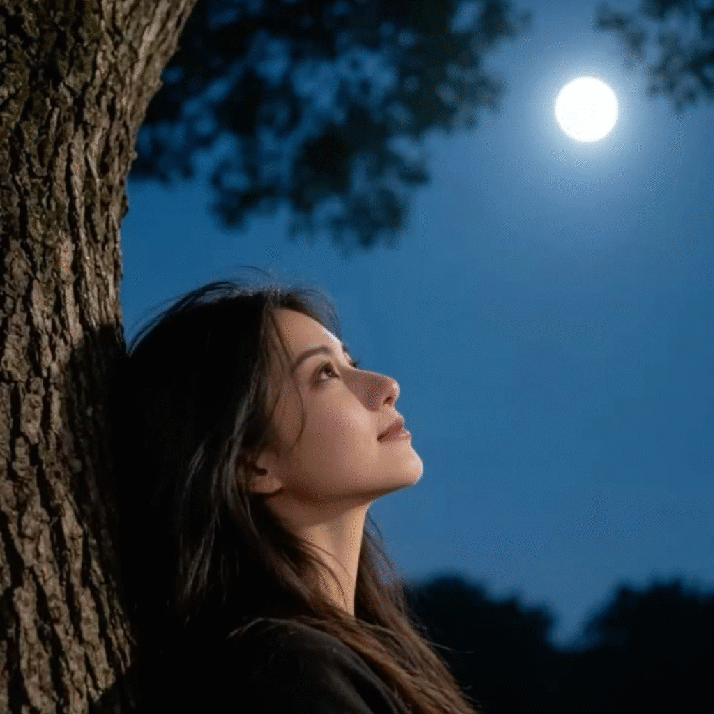 Night Moon Girl DP