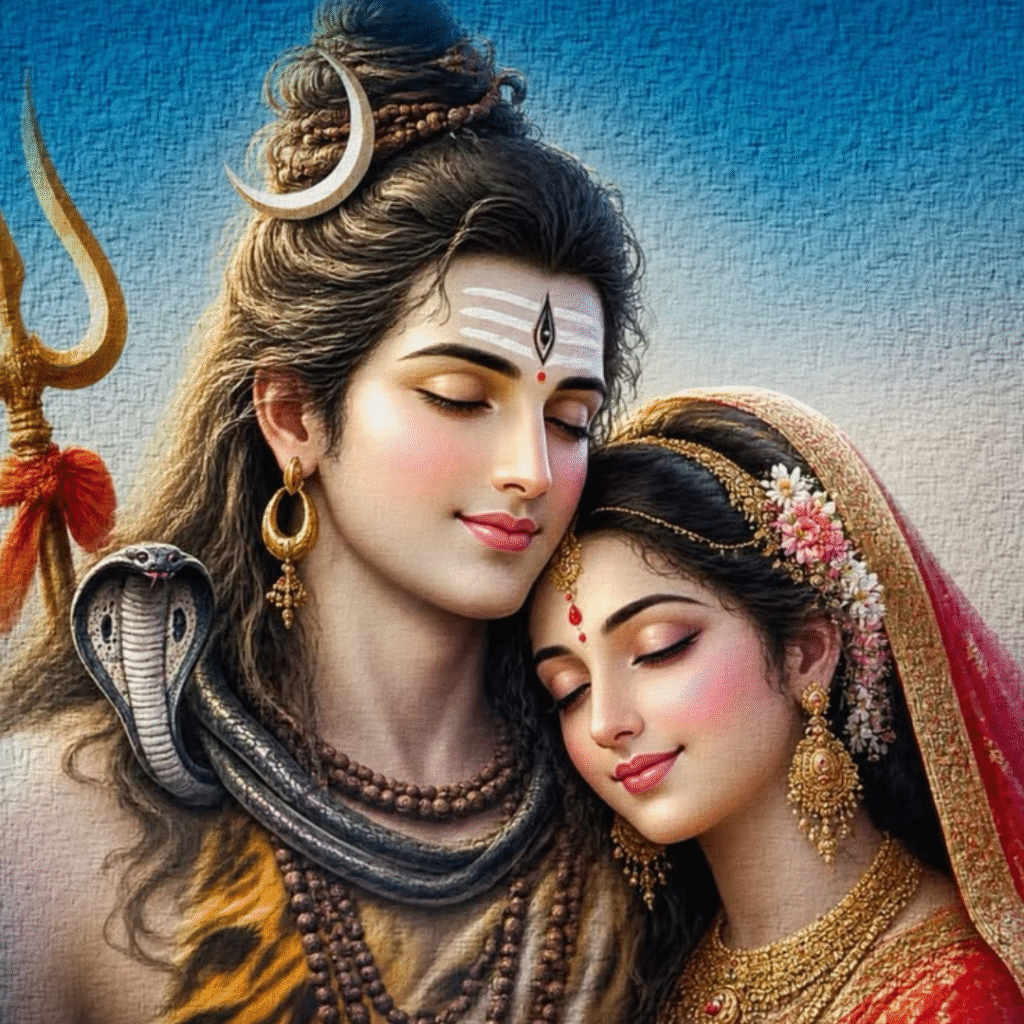 Shiv Parvati Pic DP HD Download