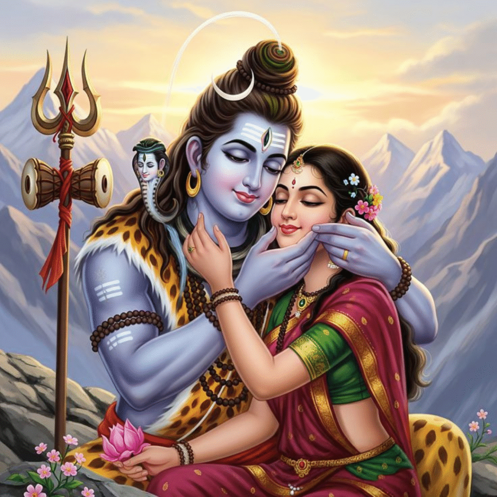 Shiv Parvati Pic DP HD Download
