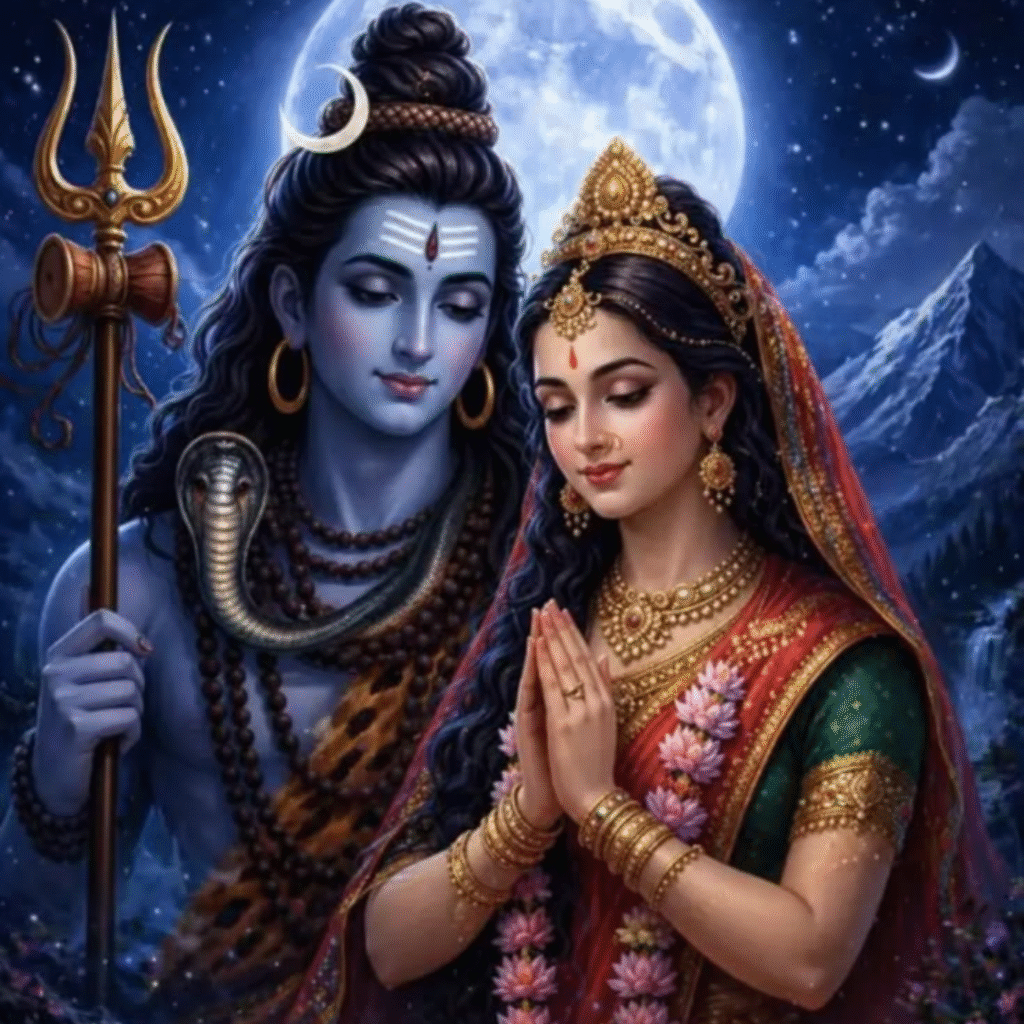 Shiv Parvati Pic DP HD Download