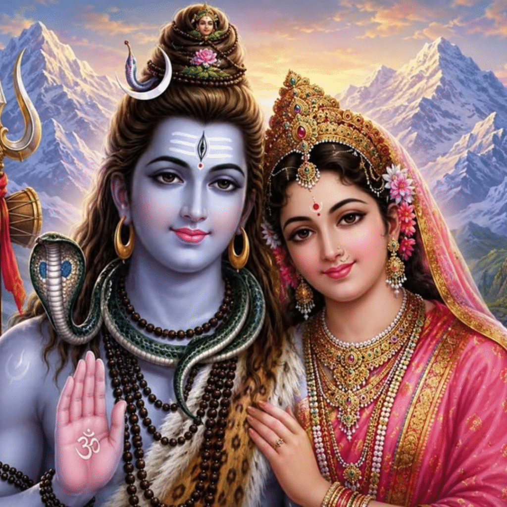 Shiv Parvati Pic DP HD Download